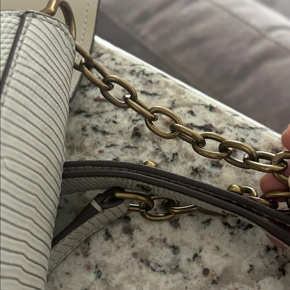 LAUREN Ralph Lauren gray  Millbrook Chain  Crossbody